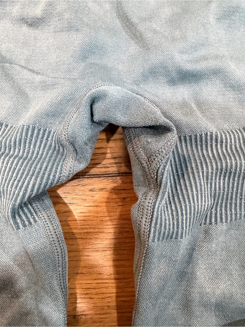 PINK Victoria's Secret Kids Seamless High-Waist Slate Gray Leggings - Picture 3 of 8